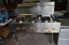 Chinese Five Burner Wok Cooker