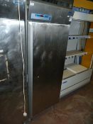 Gram Stainless Steel Single Door Upright Refrigerator