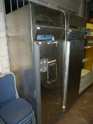 Gram Stainless Steel Single Door Upright Refrigerator