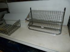 Chrome Plated Wire Rack, Melamine Shelves, etc.