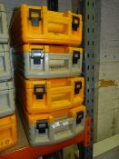 *Four Rieber Insulted Food Thermoport Transportation Boxes