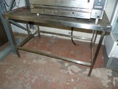 Stainless Steel Preparation Table