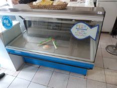 Oscartielle Serve Over Refrigerated Display Counter with Locker