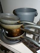 Assorted Saute Pans, Saucepans, etc.