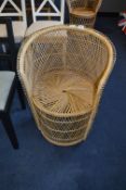 Wicker Tub Chair