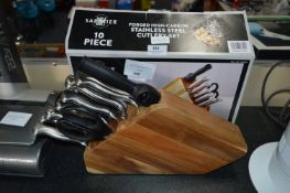 Sabatier 10 Piece Stainless Steel Knife Set