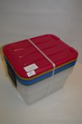*IRIS 5PK 15L STORAGE BOXES