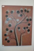 Unframed Printed Aboriginal Style Canvas