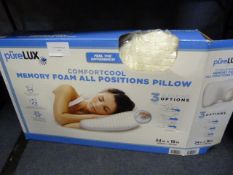 *PRE LUX MEMORY FOAM ALL POSITIONS PILLOW