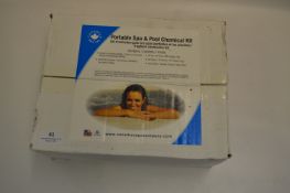 *PORTABLE POOL & SPA CHEMICAL KIT