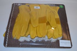 *WELLS LAMONT MEN'S LEATHER GLOVES