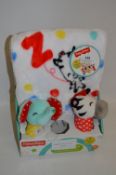 *BLANKET & RATTLE 4PC SET