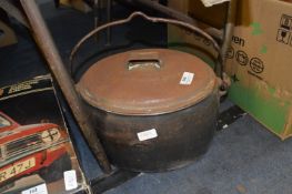 Cast Iron Pan with Hanging Handle