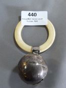 Baby's Silver Teething Ring
