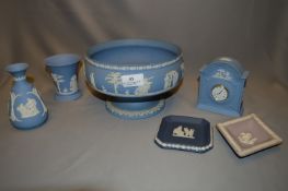 Collection of Wedgwood Blue Jasper Ware etc.