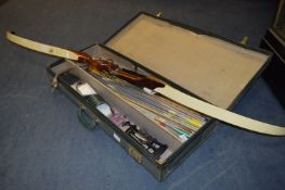Swallow Archers Bow and Arrows in Carry Case