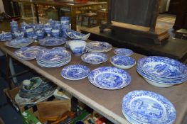 Spode Italian Blue and White Tableware 53 Pieces