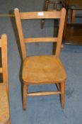 Beech Framed Child's Chair with Elm Seat