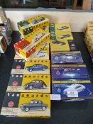 Fifteen Boxed Diecast Model Vehicles Vanguards, British Police and Sports Cars