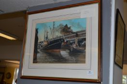 Framed Adrian Thompson Watercolour 
