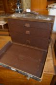 Leather Doctors Case with Inner Drawers