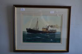Framed Adrian Thompson Watercolour 