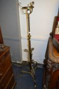 Victorian Telescopic Oil Lamp Convert to Electric