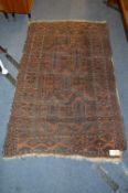 Middle Eastern Handmade Rug 6'x3.2'
