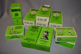 Box Containing Subbuteo Football Teams and Accessories