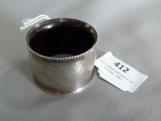 Hallmarked Silver Napkin Ring 