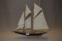 Model Sailing Boat 