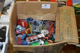 Lesney, Matchbox and Other Play Worn Die Cast Vehicles