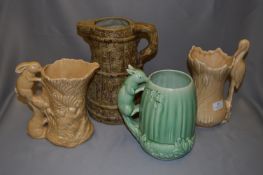 Three Sylvac Jugs 