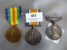 WWI Medals Group; M9951 Sargent T. Mulholland RASC