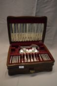 Canteen of Hamilton Laidlaw Silver Plated Cutlery Set