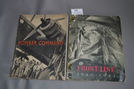 Two WWII Booklets Bomber Command and Front Line