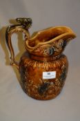 Arthur Wood Horse Handled Brown Jug