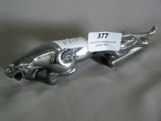Chrome Plated Jaguar Car Mascot