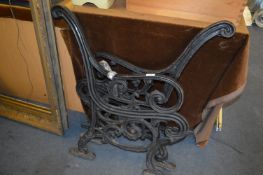 Cast Metal Garden Bench Ends
