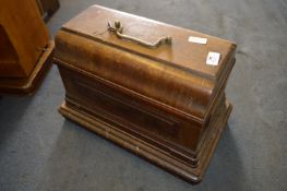 Walnut Cased Singer Sewing Machine