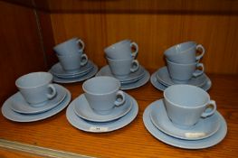 Woods Ware Blue Tea Set
