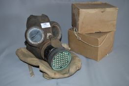 Three WWII Gas Masks