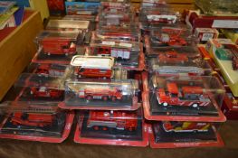 Forty Two Del Prado Diecast Model Fire Engines