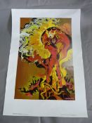 Marvel Comic First Team Press Print 