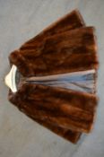 Waist Length Ladies Fur Jacket