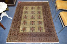 Brown Patterned Rug 5'9