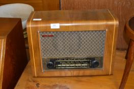 Walnut Cased Pye Radio