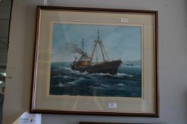 Framed Adrian Thompson Watercolour 