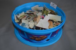 Tub of Assorted World Stamps