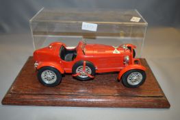 Burago Diecast Alfa Romeo in Presentation Case